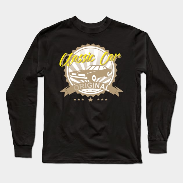 CLASSIC CAR Long Sleeve T-Shirt by Aplus+image